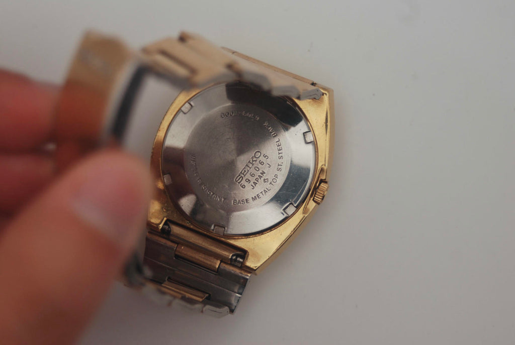 Seiko 6309-7009 Automatic Day Date Faceted Crystal Original Bracelet