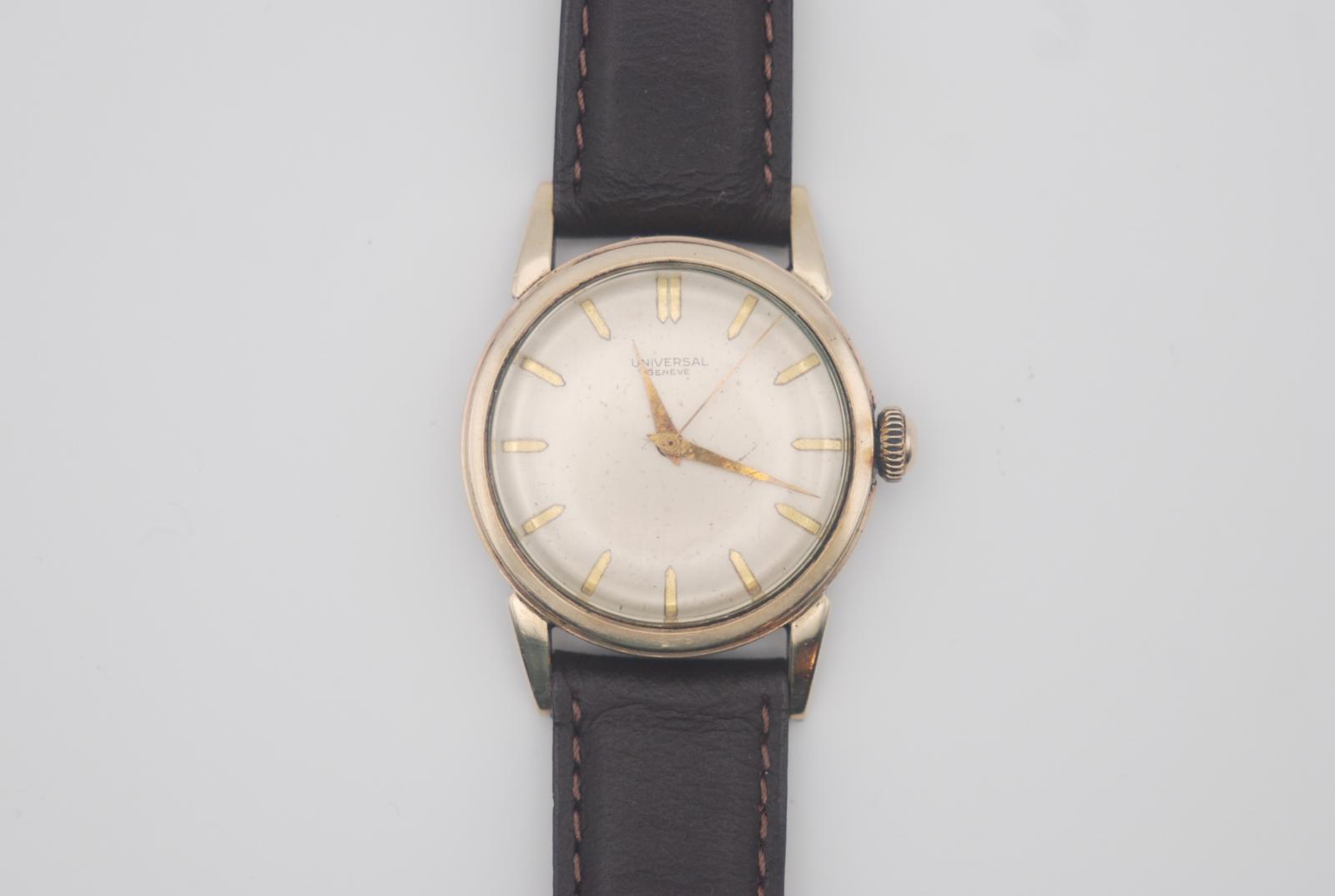 Universal Geneve 1950's Manual Wind Gold Plated