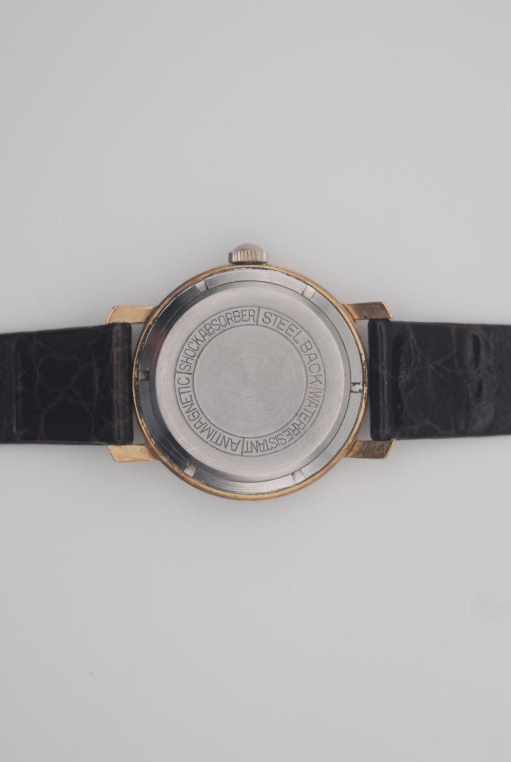 Birks Eterna Manual Wind Gold Plated Watch Original Box Original Strap and Clasp
