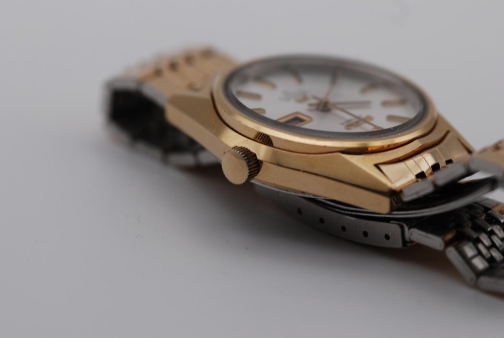 Seiko LM Special Gold Plated 5216-7080 Original Bracelet