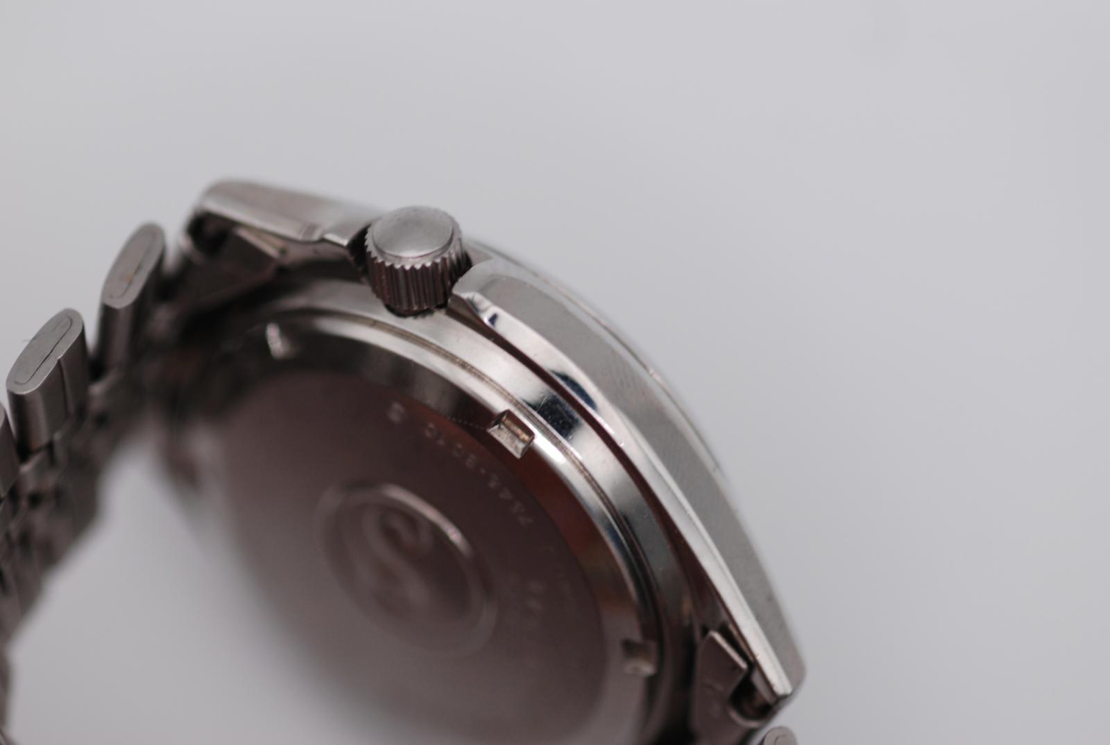 Seiko 7546-8010 Silverwave 37mm Quartz Watch Kanji Day Date Original Bracelet