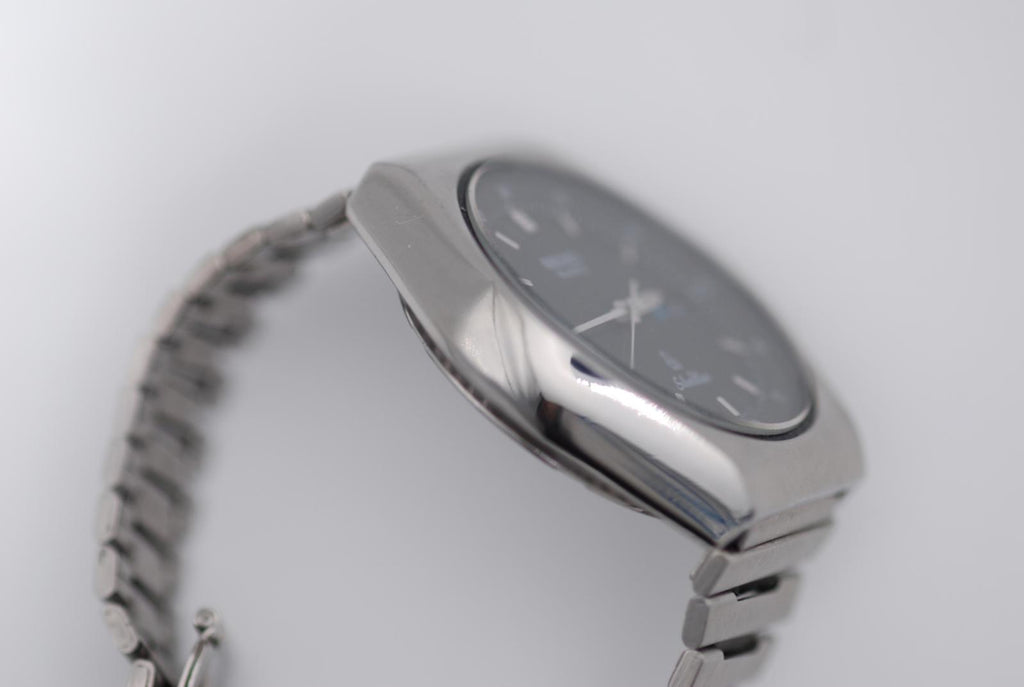 Seiko Silverwave 8229-6030 Black Dial 24h Bezel Day Date Original Bracelet