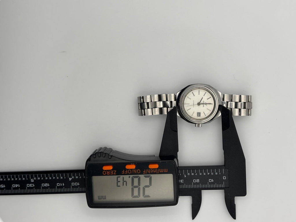 Enicar Ladies Ocean Pearl Automatic Stainless Steel Watch 28mm