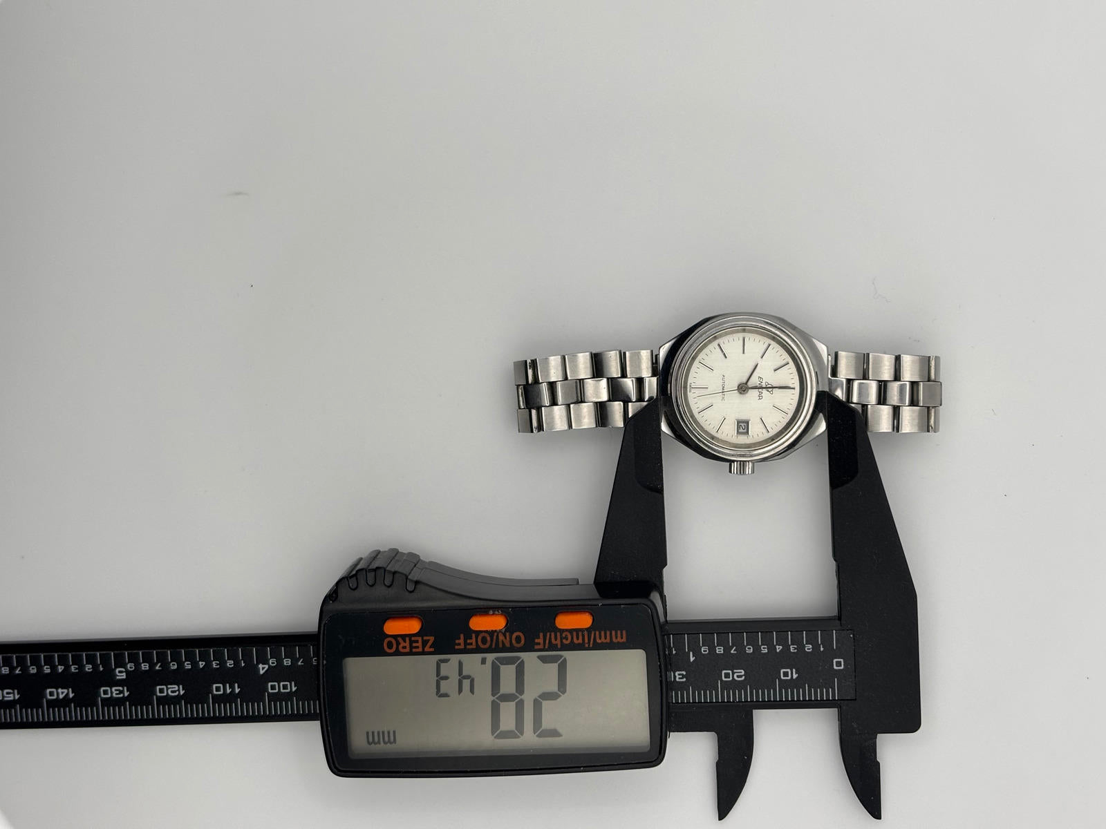 Enicar Ladies Ocean Pearl Automatic Stainless Steel Watch 28mm