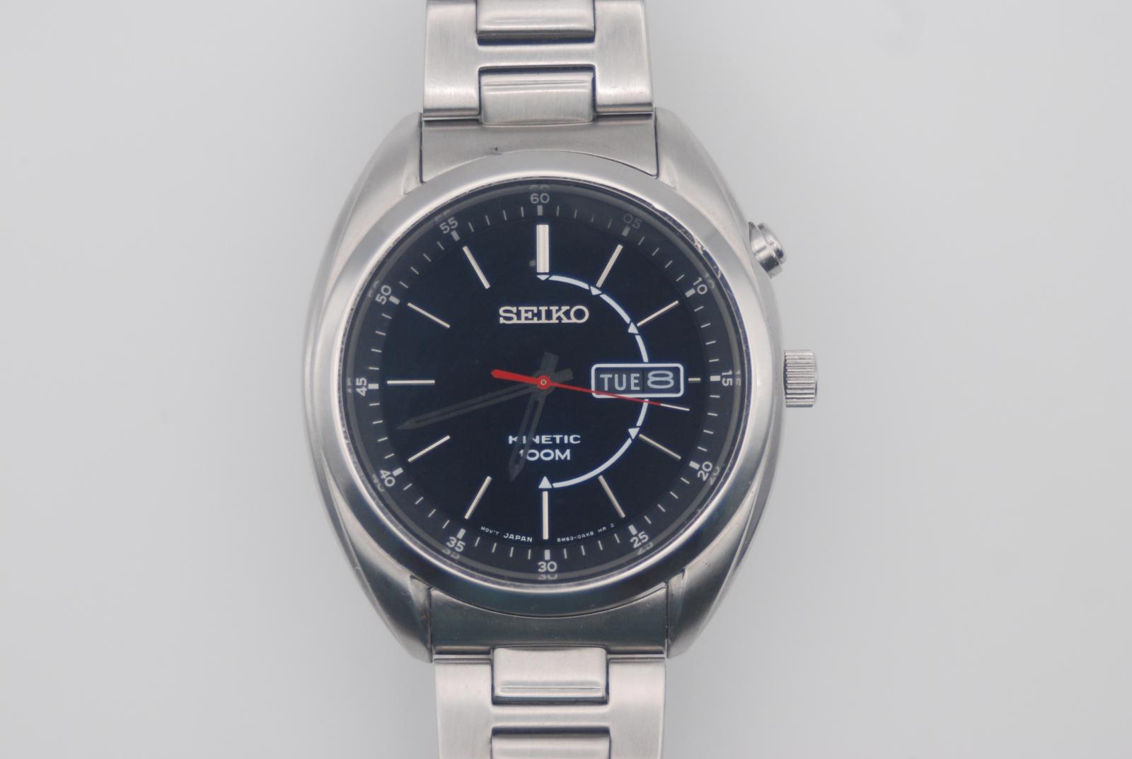 Seiko Kinetic 5M63-0AK0 41mm
