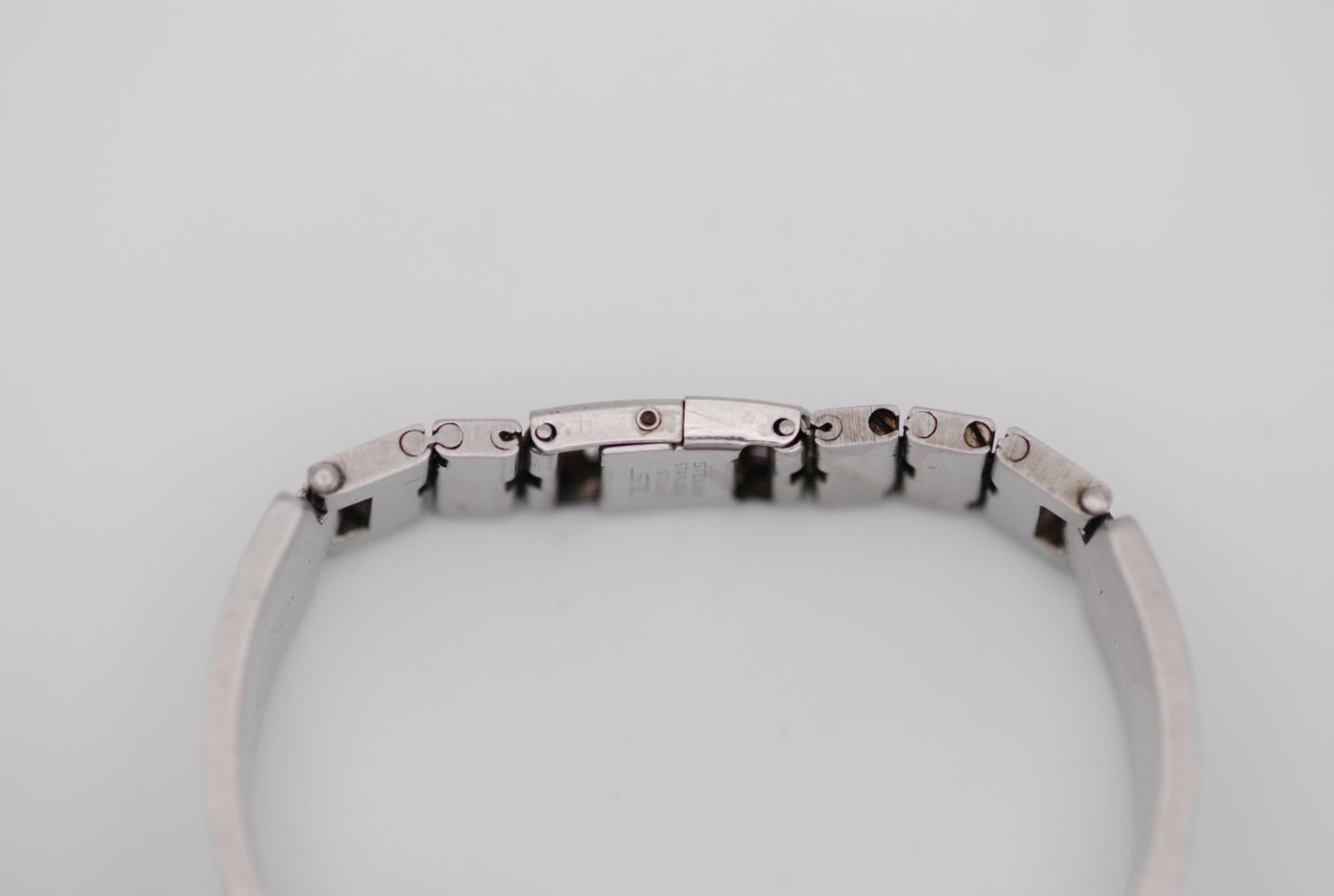 Seiko Silver Angel Manual Wind Ladies Watch Leaf Shape Blue Dial 1104-7110