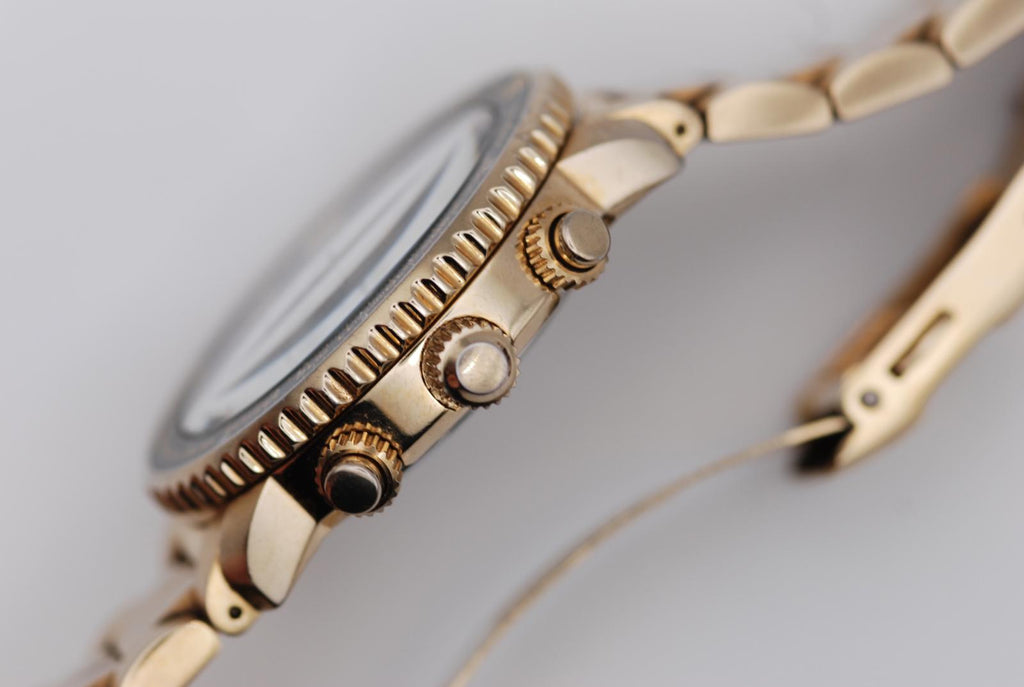 Seiko Flightmaster SNA414 Gold Tone 7T62-0EB0