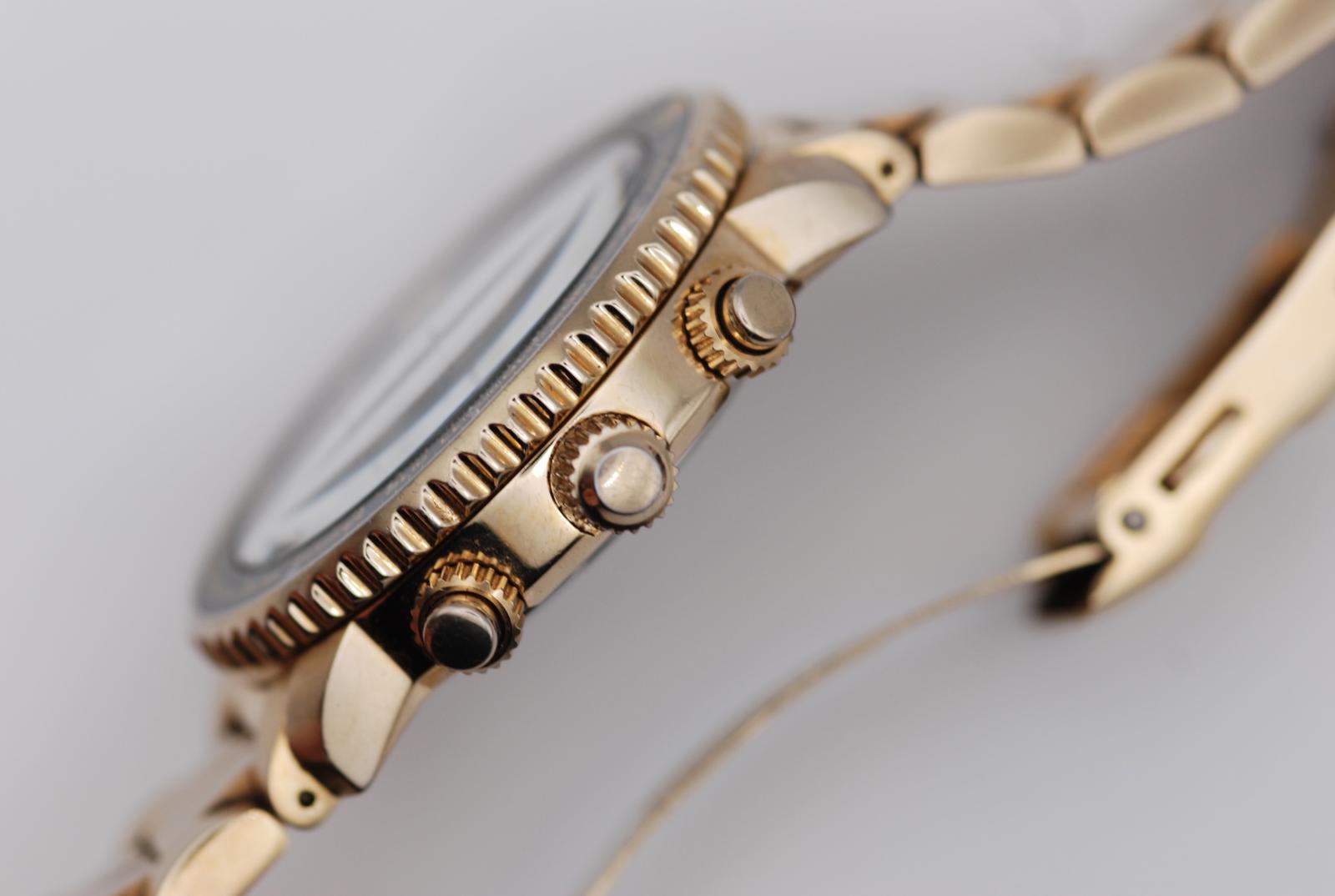 Seiko Flightmaster SNA414 Gold Tone 7T62-0EB0