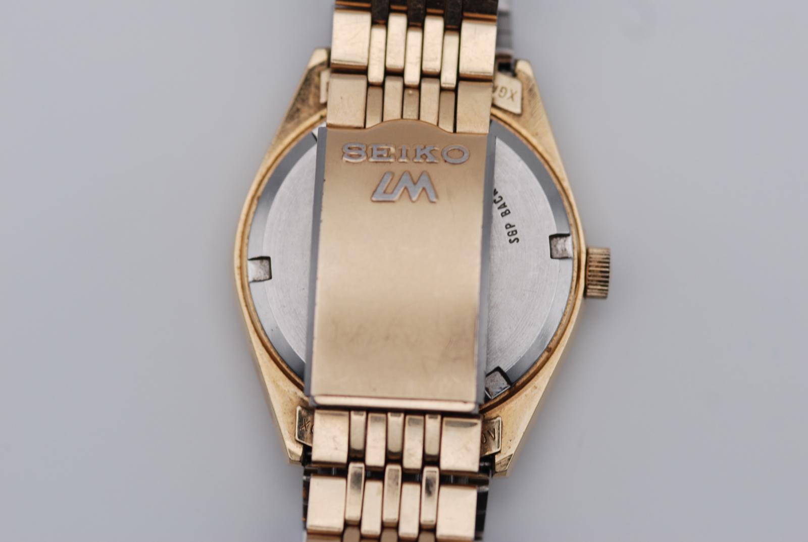 Seiko LM Special Gold Plated 5216-7080 Original Bracelet