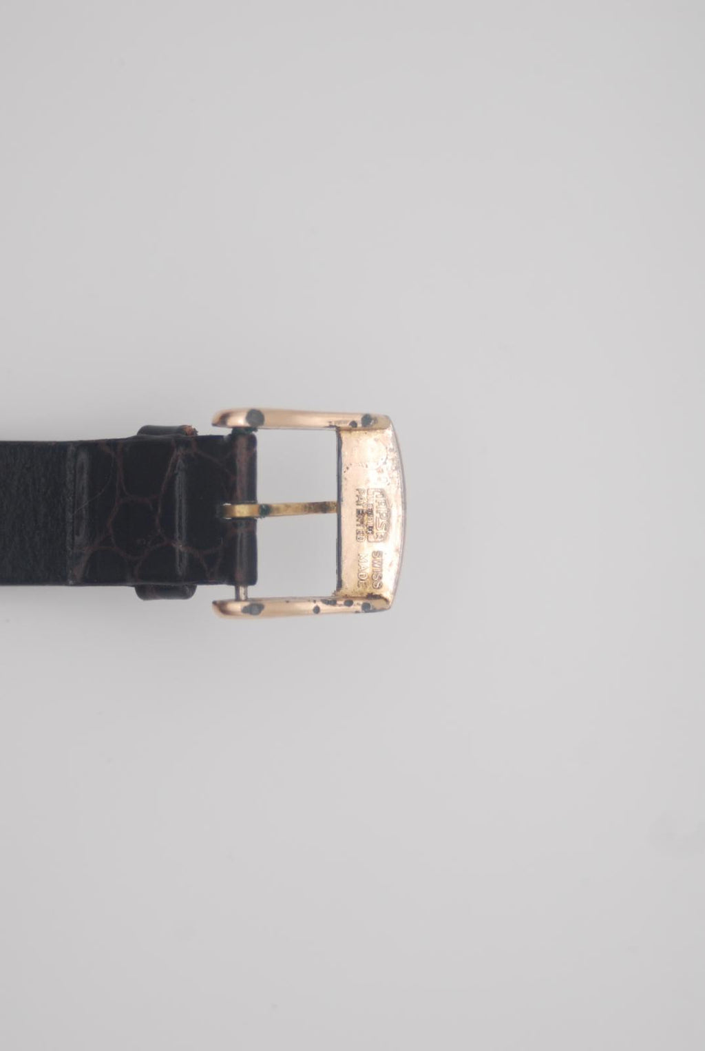 Birks Eterna Manual Wind Gold Plated Watch Original Box Original Strap and Clasp