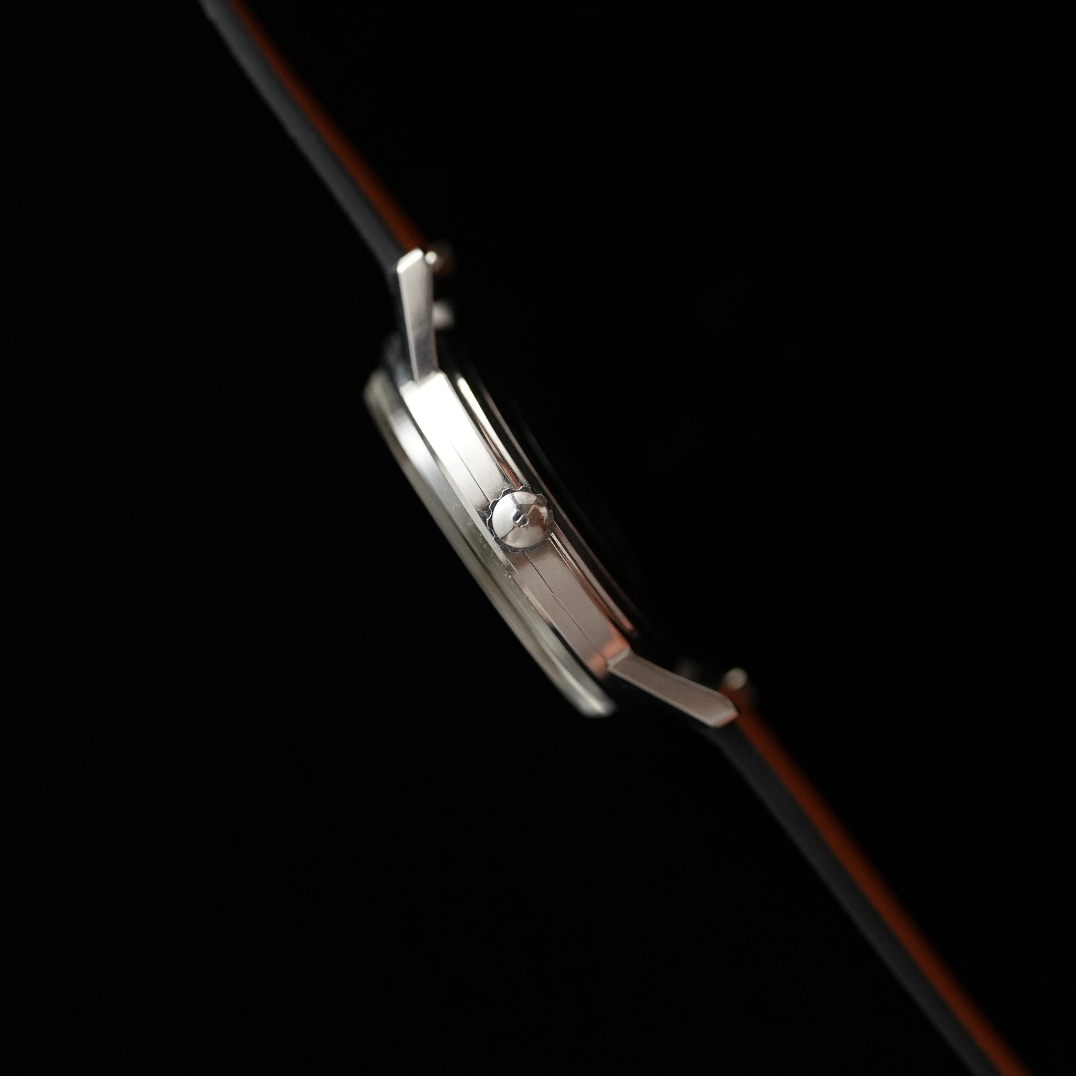 King Seiko First J14012E Special Dial (SD) - New Lizard Grain Strap from HandDn