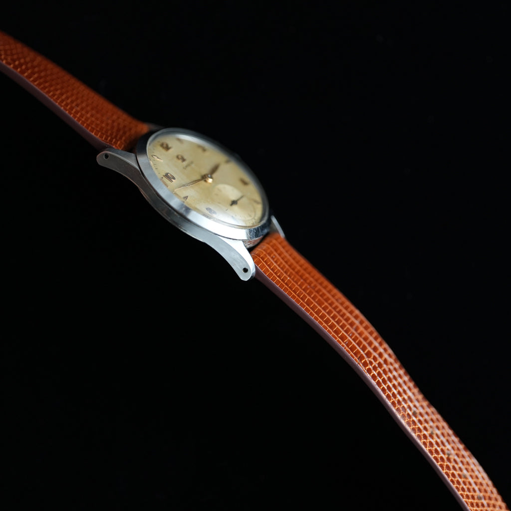 Omega Ref. 2750 Sub Second 1952 Calibre 266 Brand New Lizard Grain Strap from HandDn