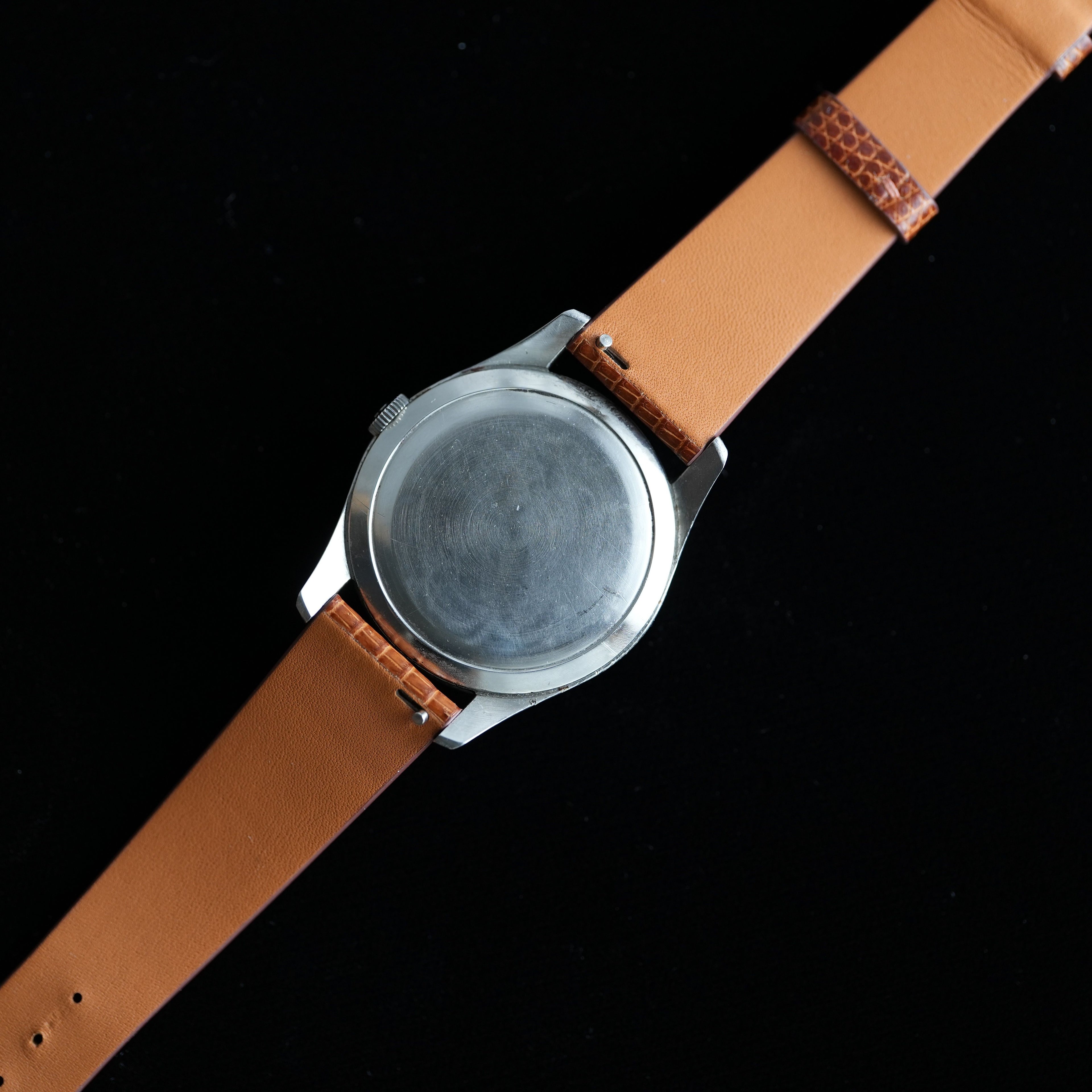 Omega Ref. 2750 Sub Second 1952 Calibre 266 Brand New Lizard Grain Strap from HandDn