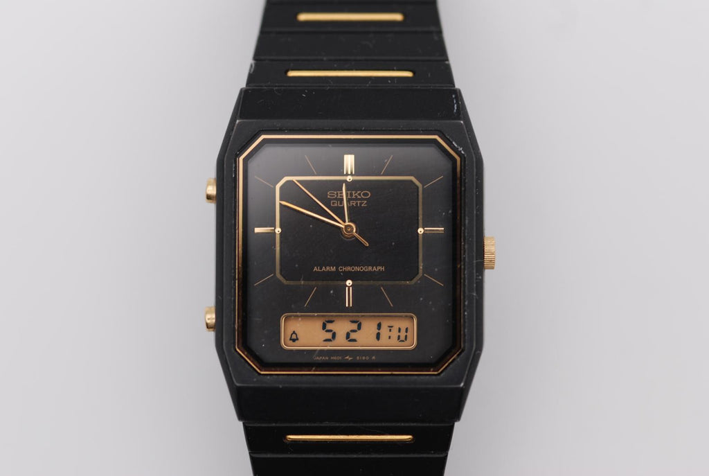 Seiko Analog Digital Alarm Chronograph Watch H601-5179