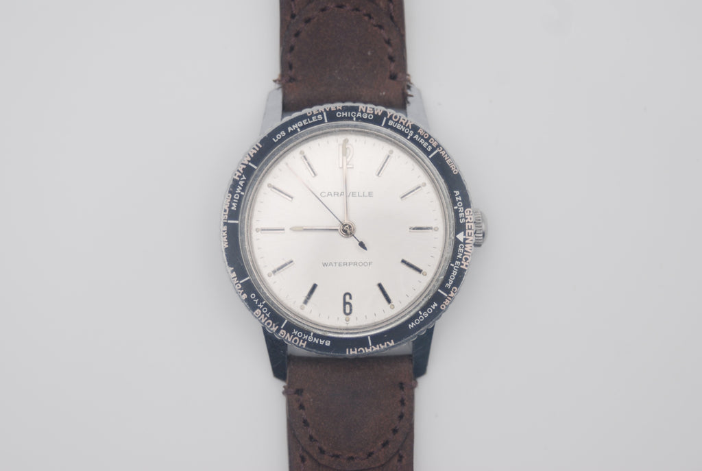 Bulova Caravelle World Time 1960s