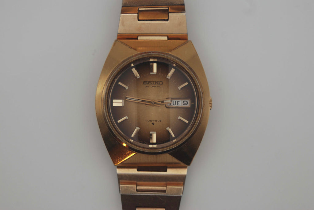 Seiko 6309-7009 Automatic Day Date Faceted Crystal Original Bracelet