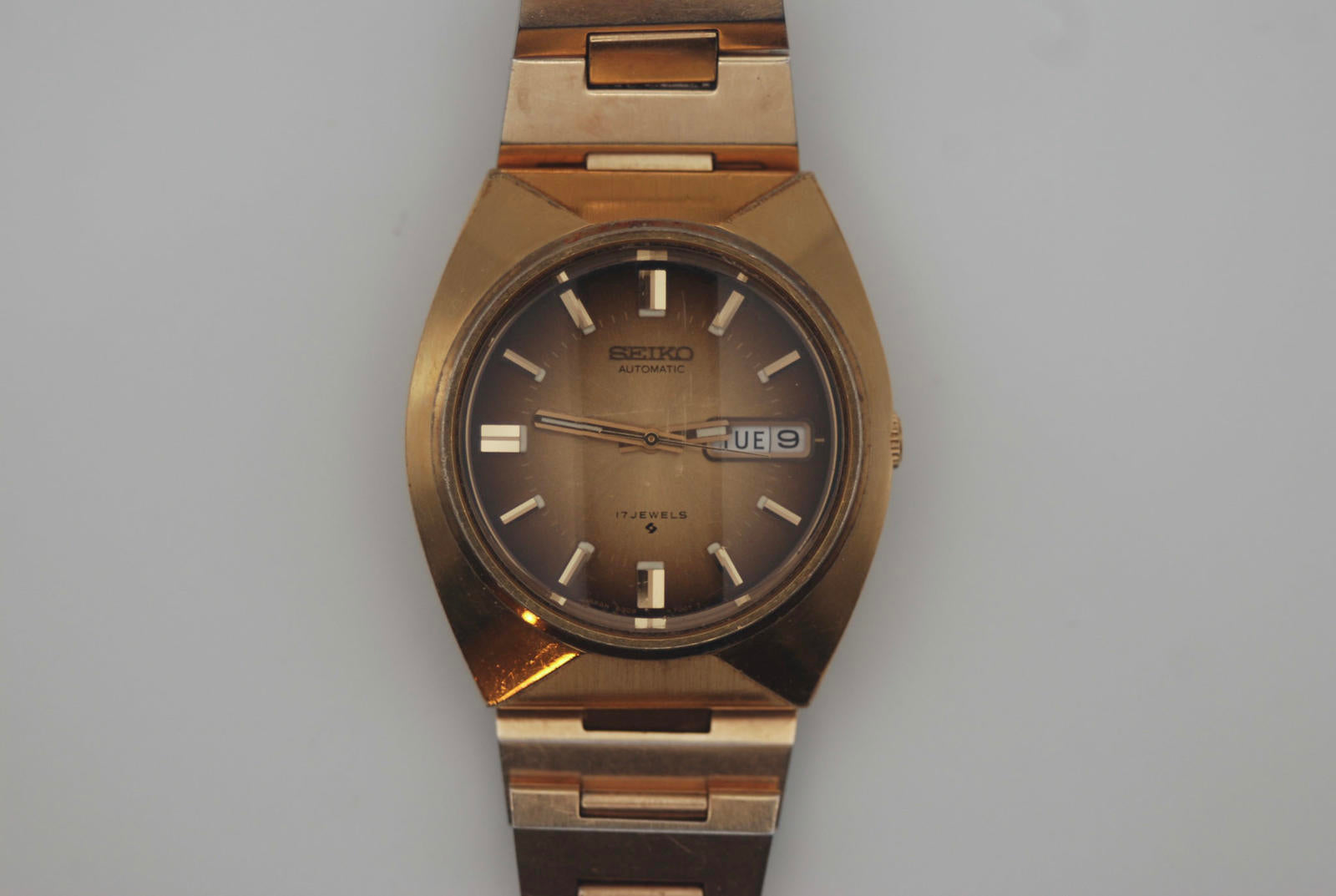 Seiko 6309-7009 Automatic Day Date Faceted Crystal Original Bracelet