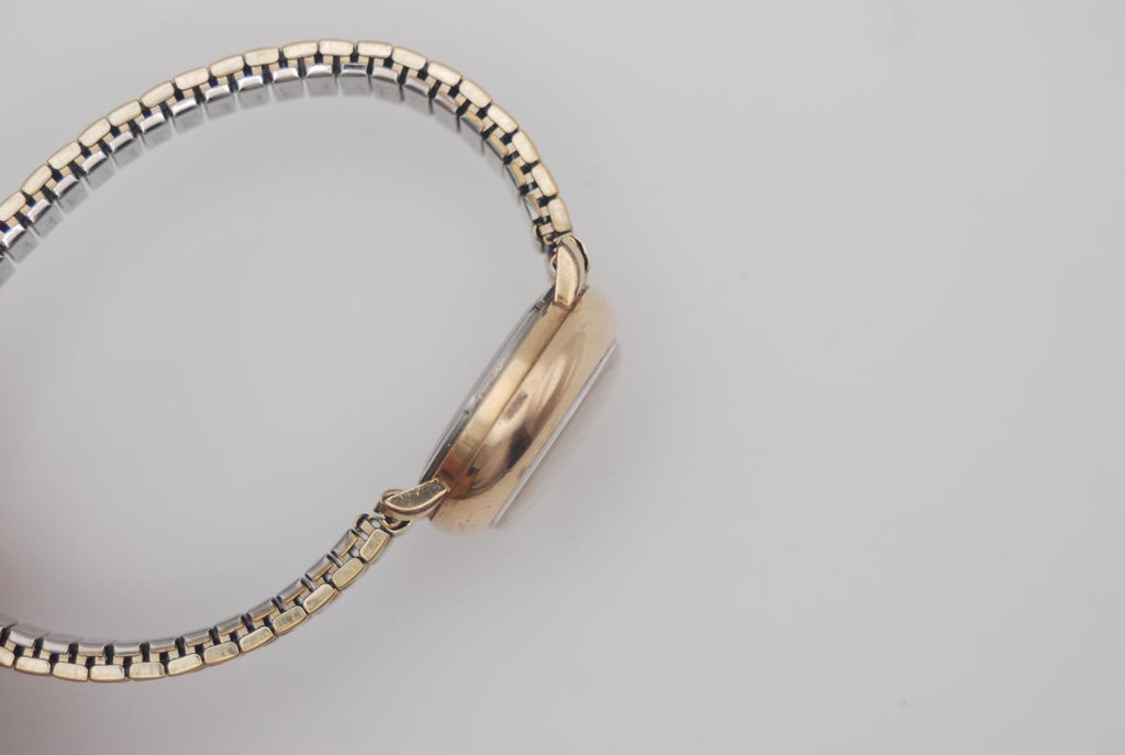 Bulova Gold Plated Accutron Tuning Fork Movement 1979 Running Well