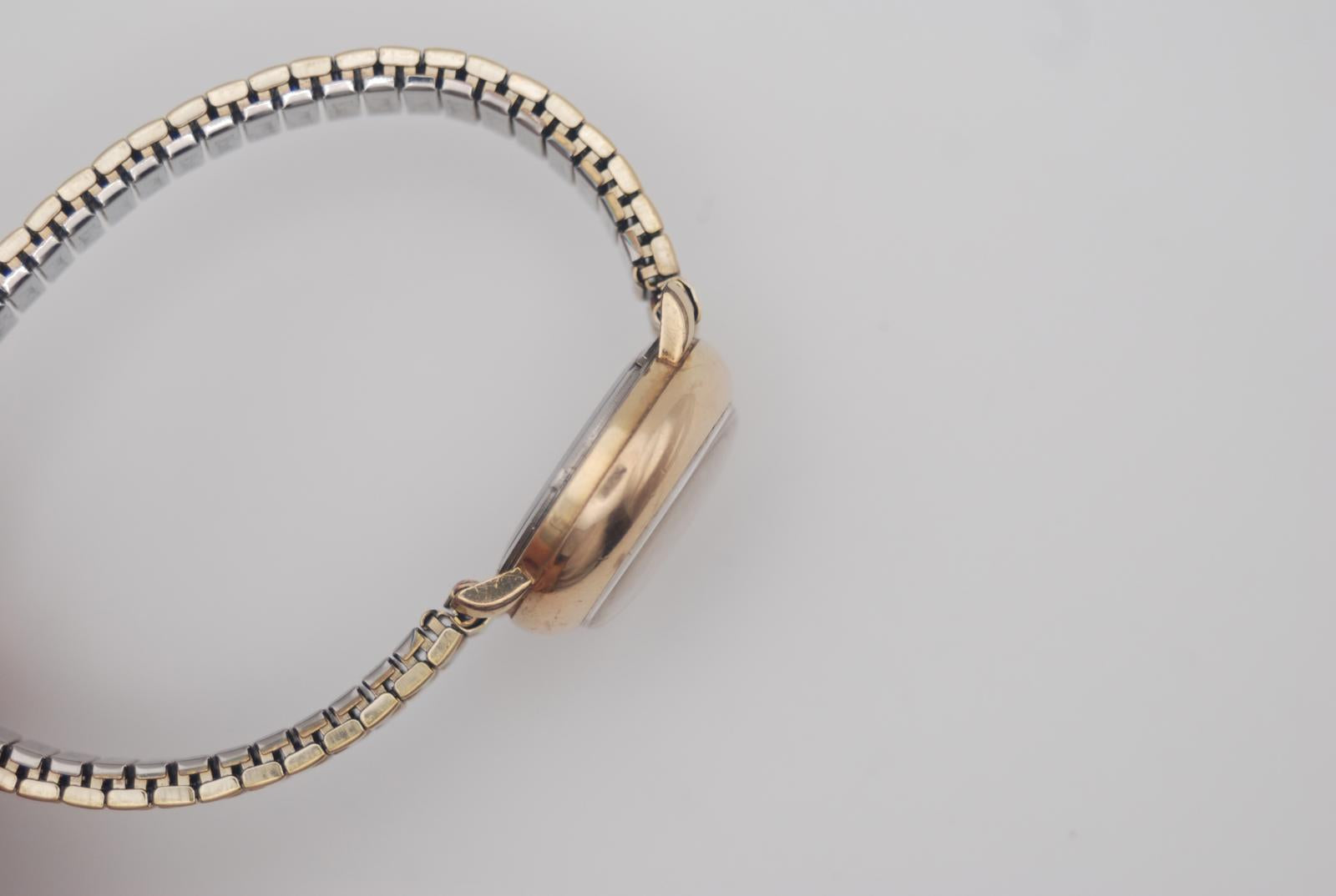 Bulova Gold Plated Accutron Tuning Fork Movement 1979 Running Well