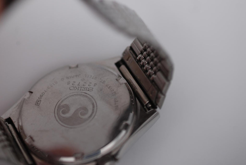 Seiko 8123-7090 Chronos Quartz Day Date 36mm Original Bracelet