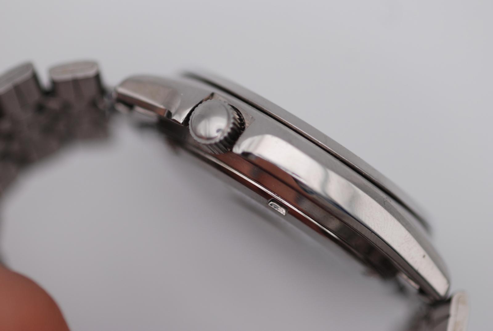 Seiko 7546-8010 Silverwave 37mm Quartz Watch Kanji Day Date Original Bracelet