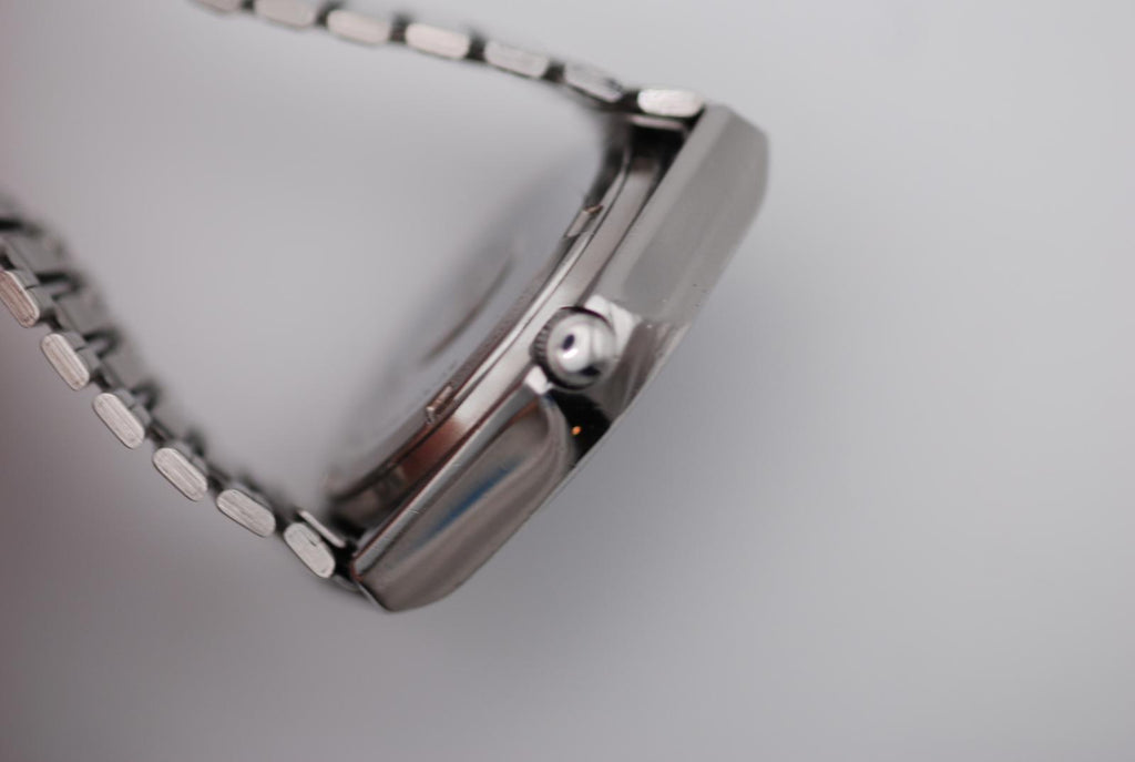 Seiko Silverwave 8229-6030 Black Dial 24h Bezel Day Date Original Bracelet