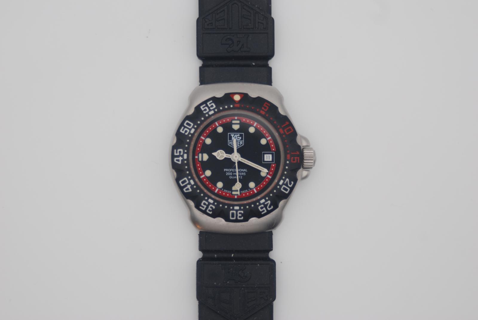 1990's TAG Heuer Formula 1 Ref. WA1414 Womens Diver F1