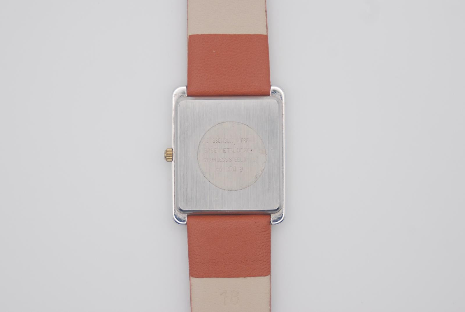 Jaz Paris Tank Watch Assembled in France Quartz