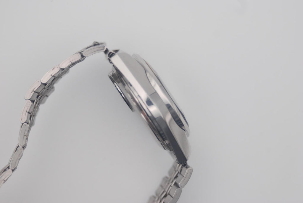 Seiko Quartz Type II 0903-8140 Brown Dial Faceted Crystal