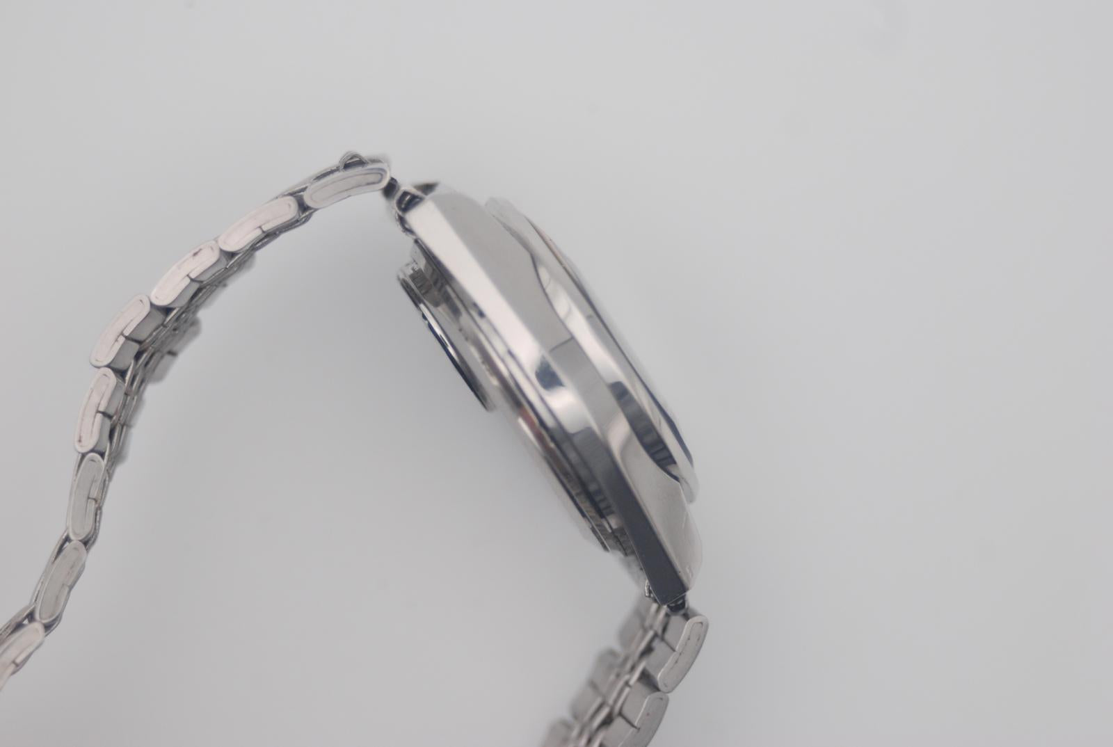 Seiko Quartz Type II 0903-8140 Brown Dial Faceted Crystal
