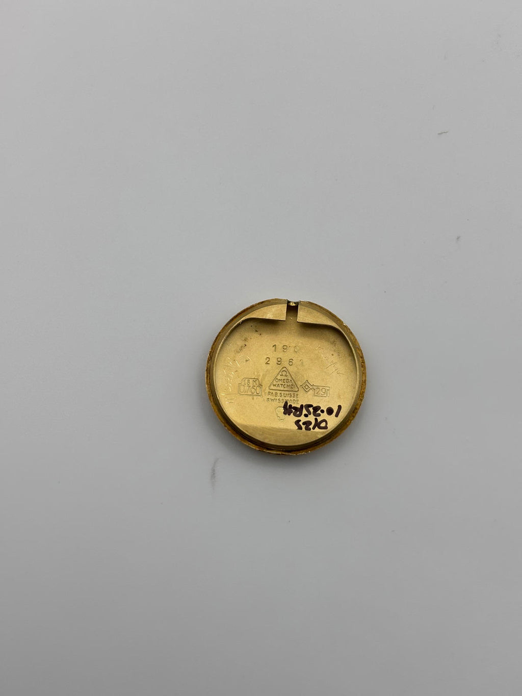 Omega 18k Solid Gold Ladies Manual Wind Watch 20mm - Just Serviced