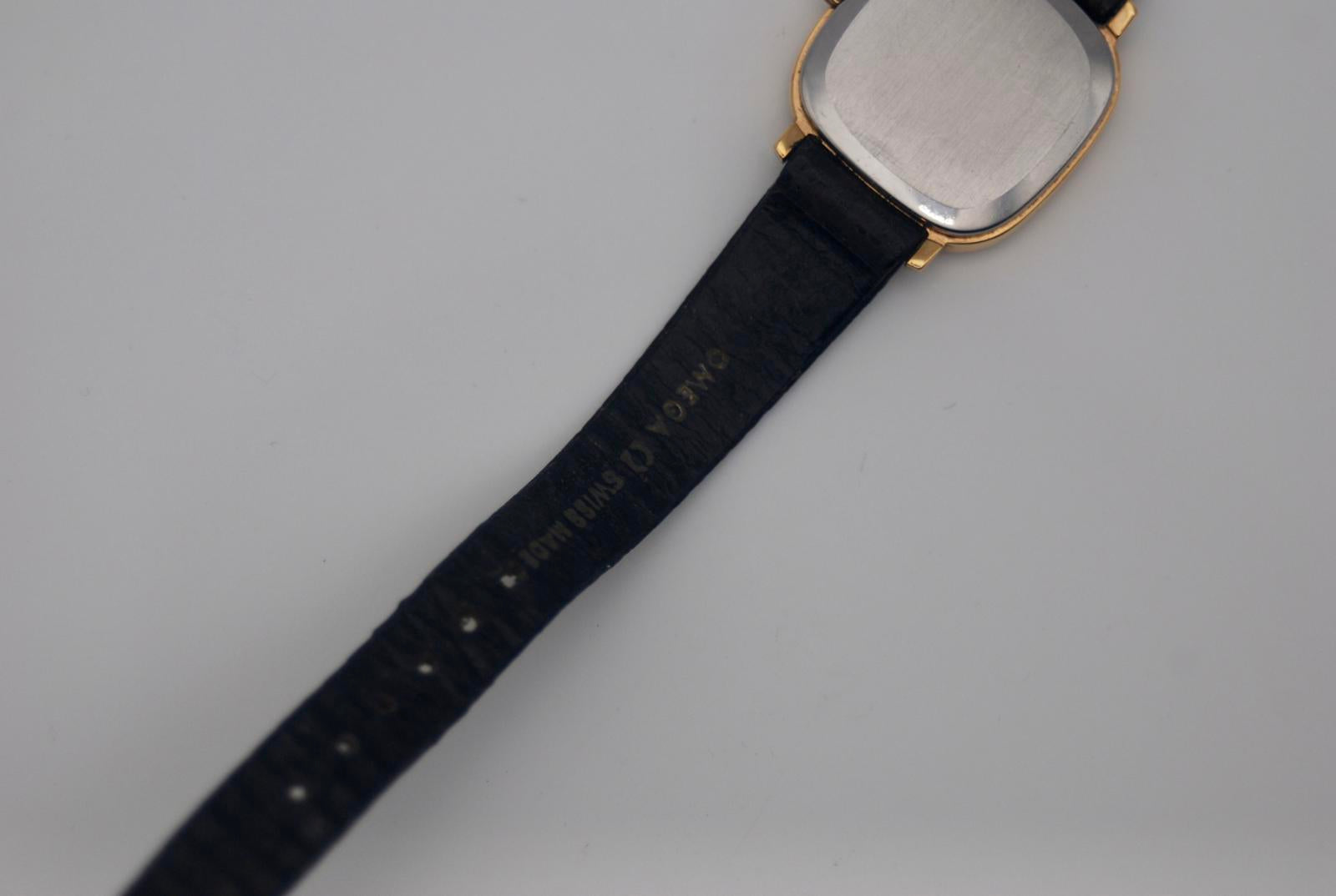 Omega De Ville Manual Wind 20 Micron Gold Plated Blue Dial