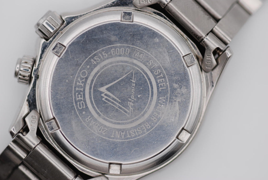 Seiko Red Alpinist Green Dial SCVF009 4S15-6000 Serviced