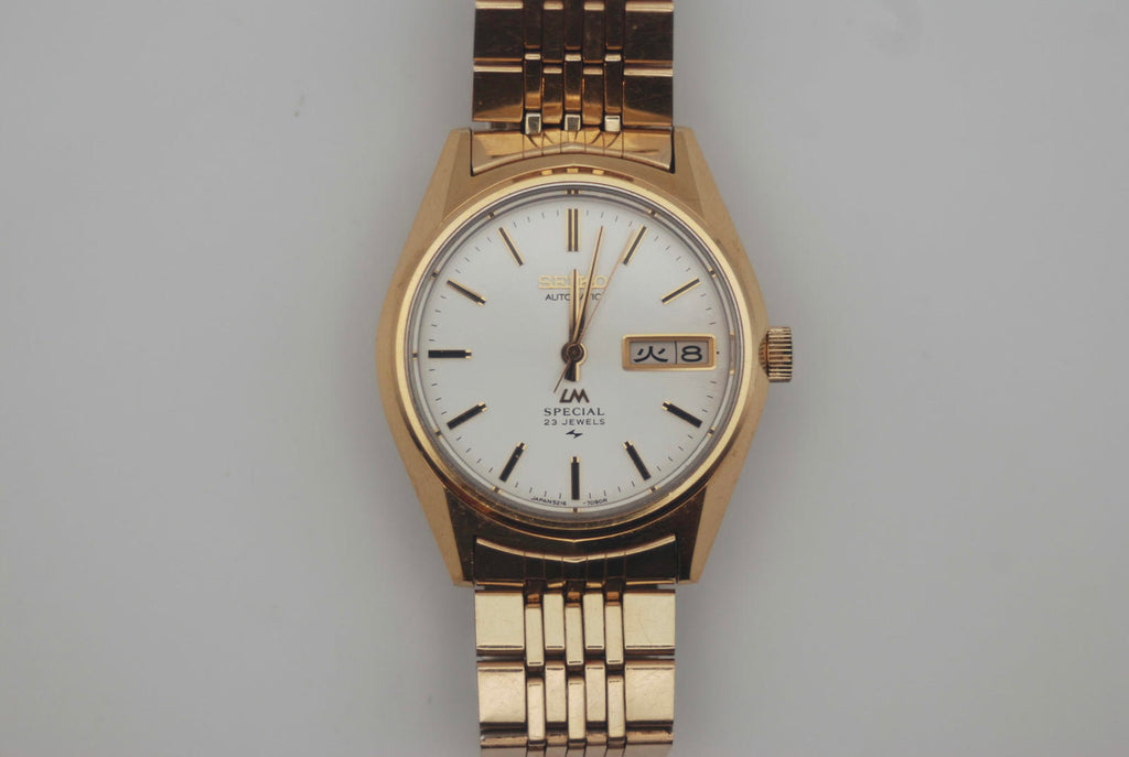 Seiko LM Special Gold Plated 5216-7080 Original Bracelet
