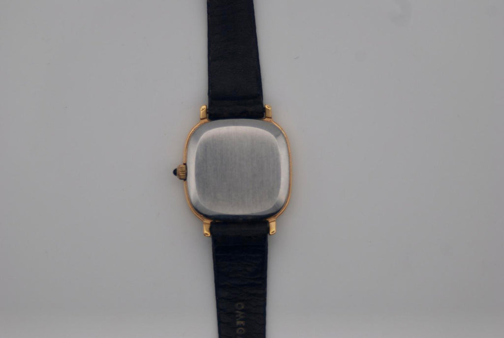 Omega De Ville Manual Wind 20 Micron Gold Plated Blue Dial