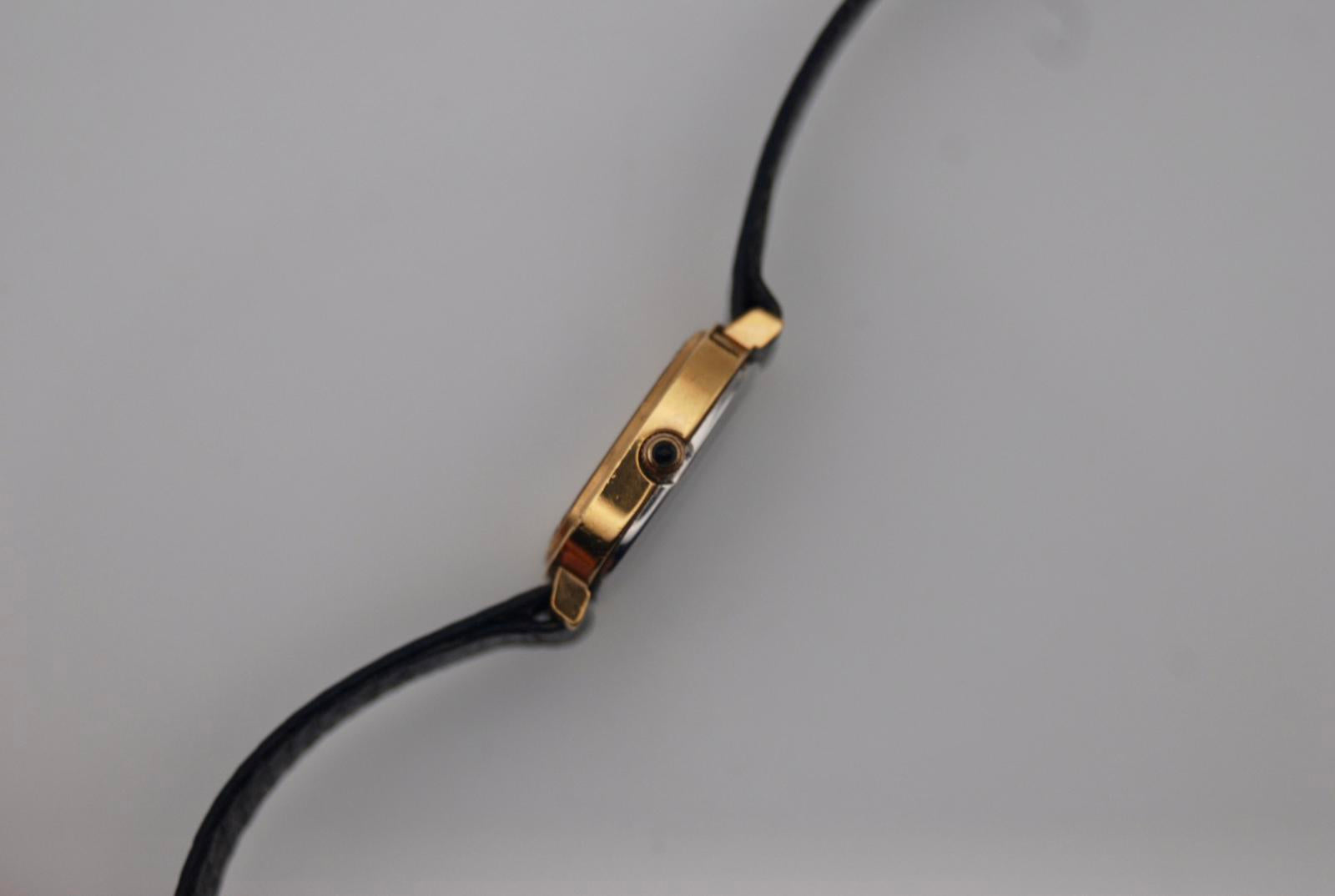 Omega De Ville Manual Wind 20 Micron Gold Plated Blue Dial